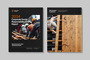 CSR Report Brochure Template, a Brochure Template by BrandPacks (Thumbnail 5 of 6)