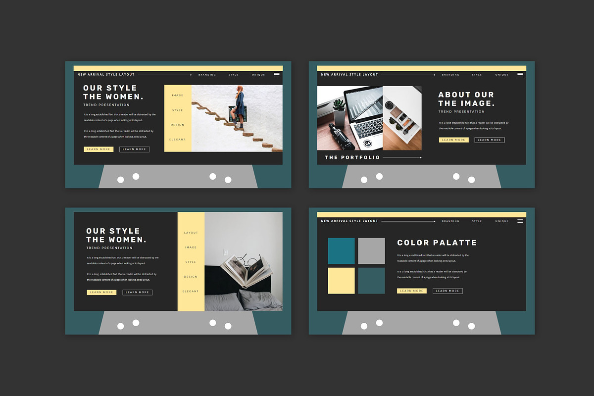 CENTRAL Powerpoint Template, a Presentation Template by GridlineType (Photo 5 of 9)