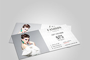 Fashion Gift Voucher Template, a Card Template by SmmrDesign (Thumbnail 2 of 4)