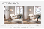 Living Room Wallpaper Mockups, a Product Mockup by mock-ups (Thumbnail 2 of 11)