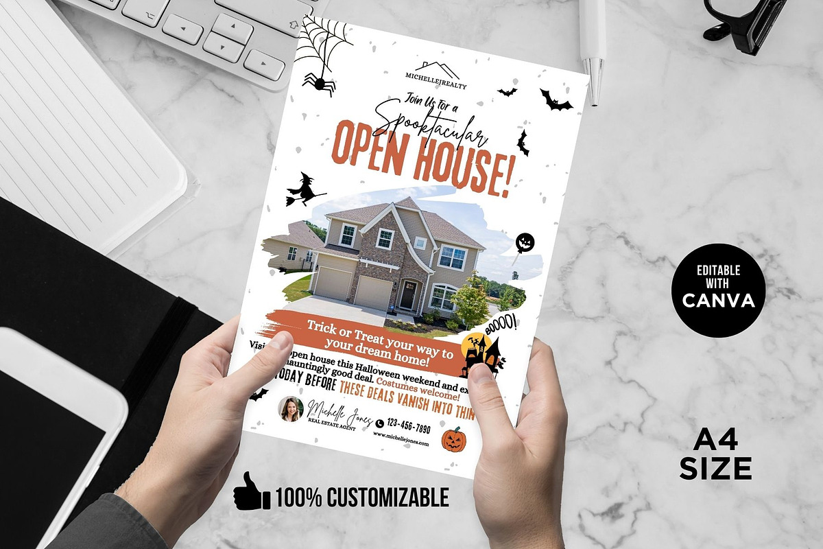 Real Estate Open House Halloween preview 5