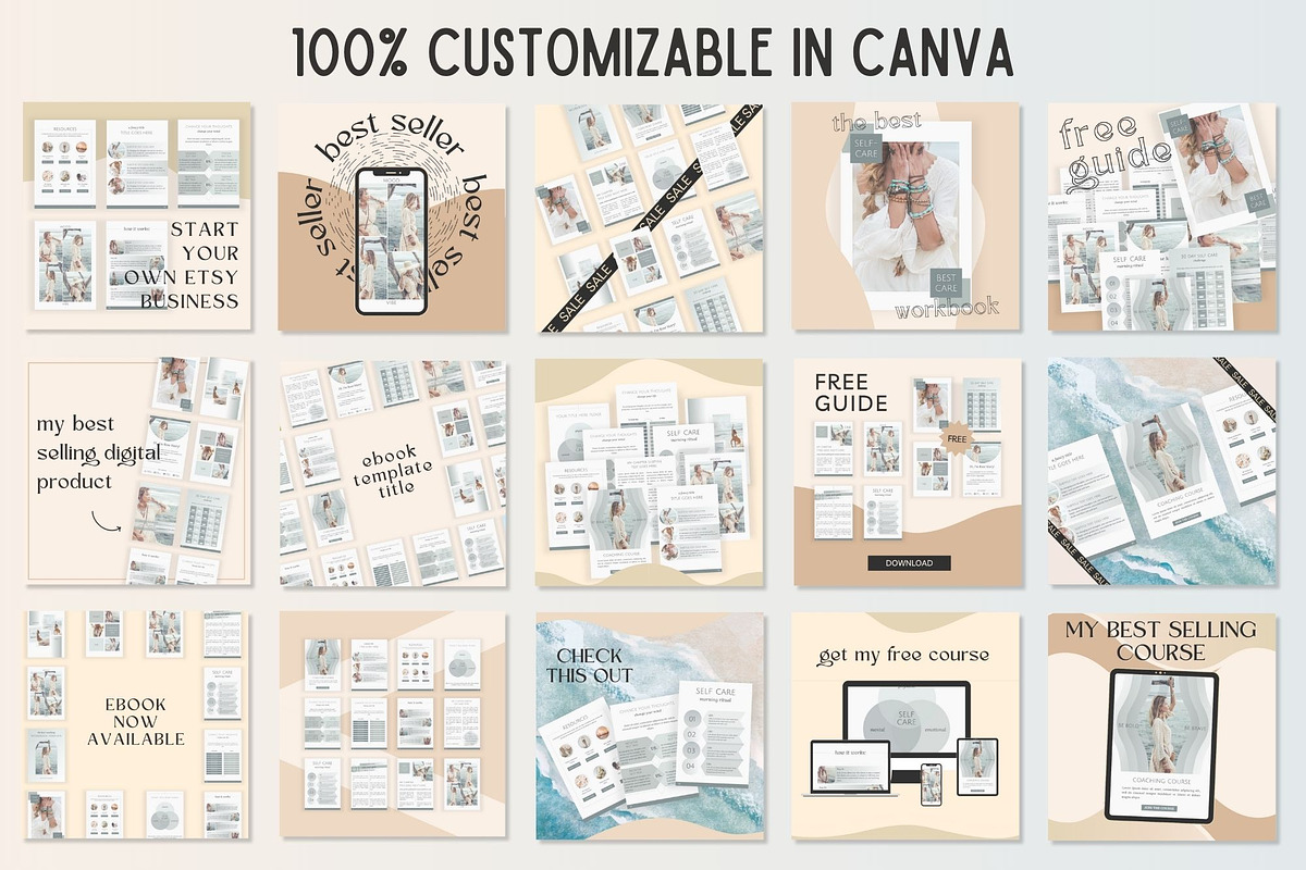 Canva Instagram Posts for Products, a Social Media Template by Made by Melody (Photo 3 of 10)