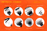 Master Collection Photoshop Brushes, a Brush Add-On by DaniMad Brushes (Thumbnail 9 of 14)