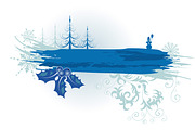 Christmas and New Year Backgrounds, a Decorative Illustration by TAlex (Thumbnail 4 of 6)
