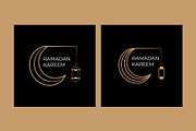 Ramadan Kareem design, a Decorative Illustration by Lakhan1998 (Thumbnail 3 of 6)