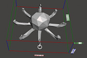7 Nautical Charm 3D Model Set, an Animal 3D Model by Kseniya-Omega (Thumbnail 15 of 17)