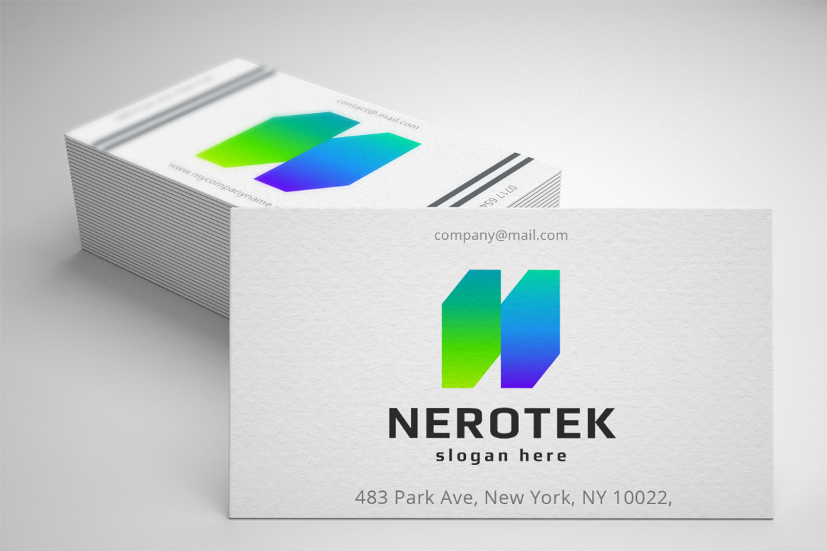 Nerotek Letter N Logo, a Branding & Logo Template by Design_Planet (Photo 1 of 3)