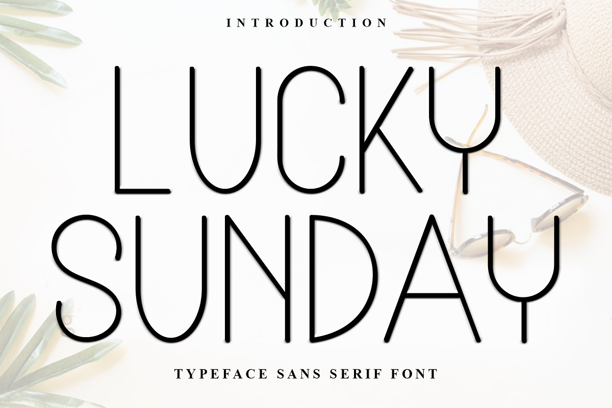 Lucky Sunday, a Sans Serif Font by InermediaSTUDIO (Photo 8 of 8)