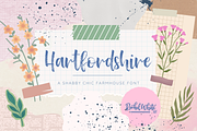 Hartfordshire, a farmhouse font, a Script Font by Rachel White Art (Thumbnail 4 of 14)