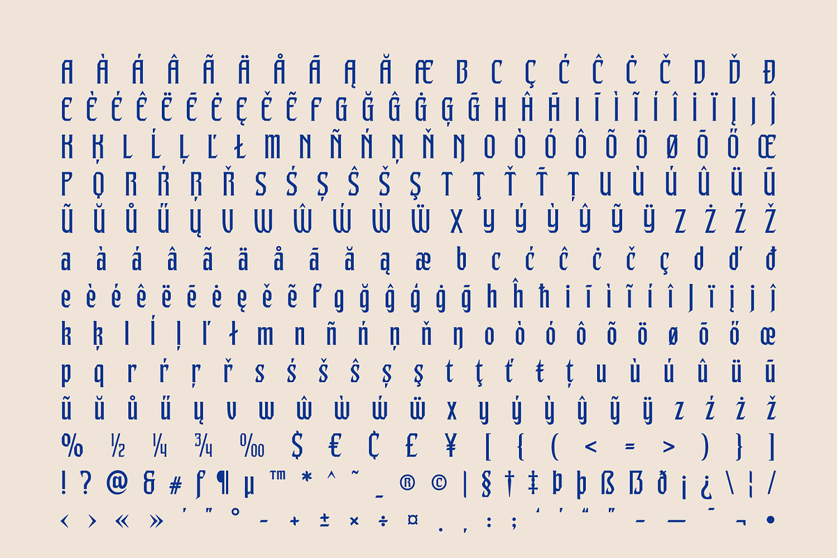 Akshita - Display Font, a Font by Uncarving (Photo 8 of 12)