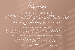 Baskuline Hand Brush Typeface