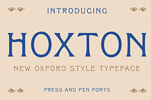 Hoxton: Elegant Serif