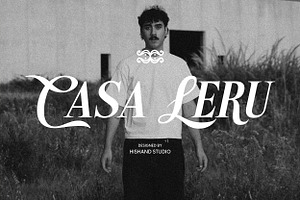 Casa Leru Elegant Font, a Serif Font by Hishand Studio
