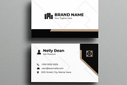 Corporate Modern Business Card, a Business Card Template by MightyDesign (Thumbnail 3 of 6)