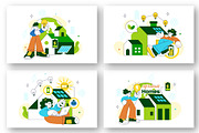 10 Self Sustainable Homes, a Technology Illustration by denayunebgt (Thumbnail 2 of 4)