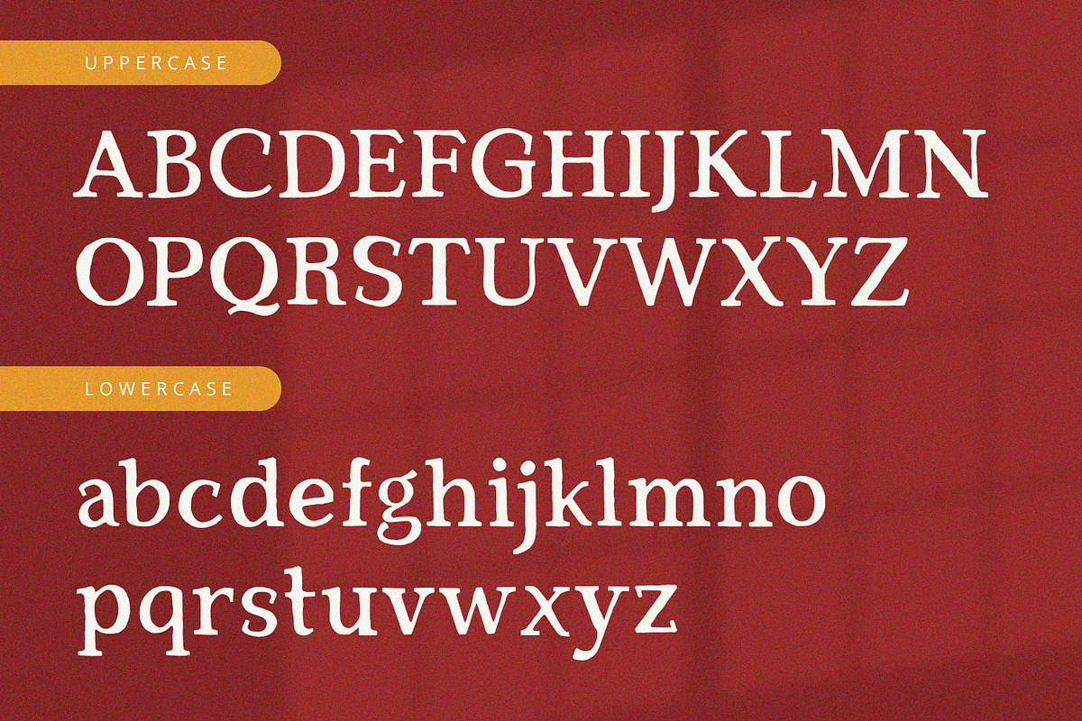 Red Carpet - Serif Font, a Serif Font by Alpaprana (Photo 8 of 10)