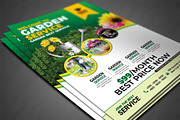 Garden Services Flyer Template, a Flyer Template by AfzaalGraphics (Thumbnail 3 of 4)