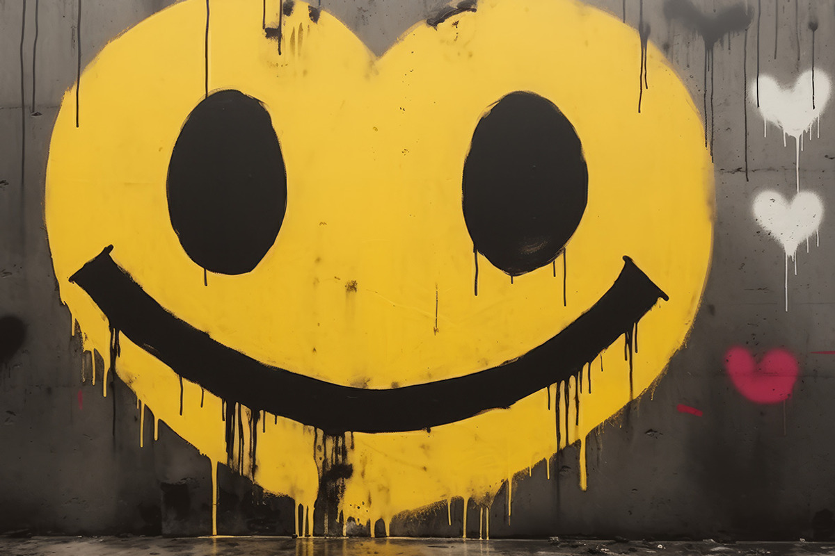 Graffiti emoticons. 66 images, a Decorative Illustration by Handmadefont (Photo 6 of 13)