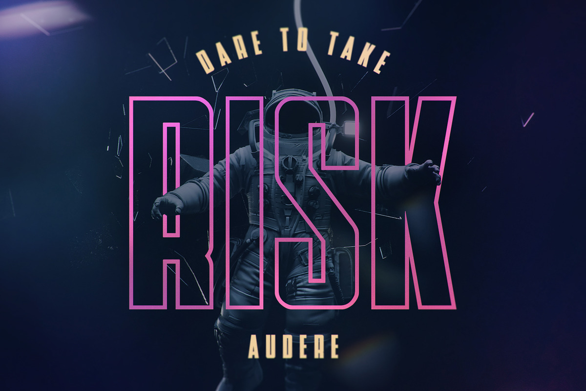 AUDERE | Bold Display Font, a Sans Serif Font by Ryn Pojas (Photo 6 of 7)