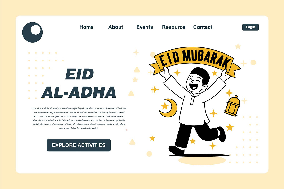 Illustrations Eid al-Adha, a Seasonal Illustration by frog.ground (Photo 2 of 2)