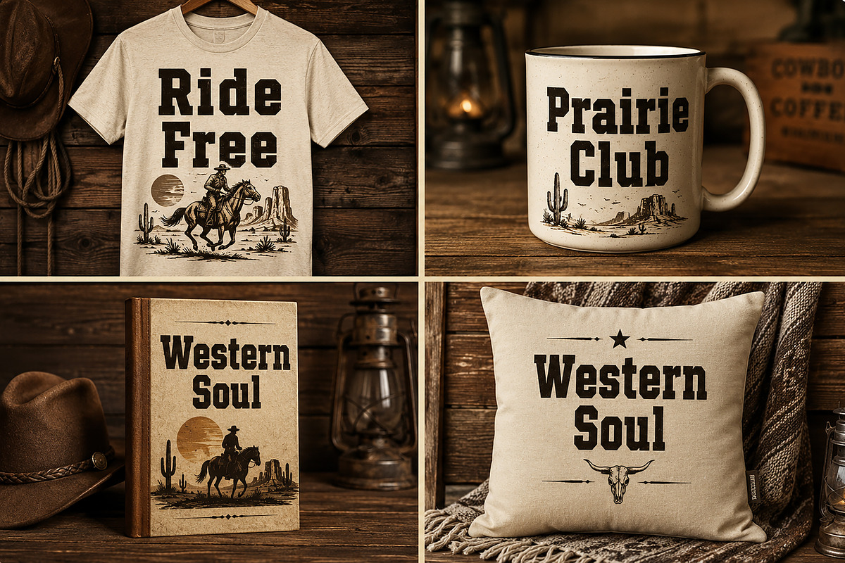 Prairie Saddle, a Slab Serif Font by Wow Magic (Photo 2 of 5)
