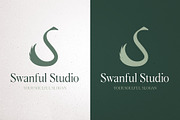 Swan Logo Template | Canva & AI, a Branding & Logo Template by Elibee (Thumbnail 3 of 6)