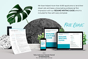 Professional Resume Format Example, a Resume Template by HIRED Design Studio (Thumbnail 13 of 18)