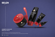 Cosmetic Set Mock-Up, an Advertising Mockup by Se٧enStudio (Thumbnail 1 of 6)