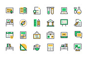 125+ School and Education Icons, a Duotone Icon by Creative Stall (Thumbnail 2 of 5)