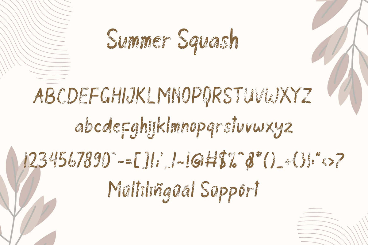 Summer Squash, a Handwritten Font by Yoga Letter (Photo 6 of 6)