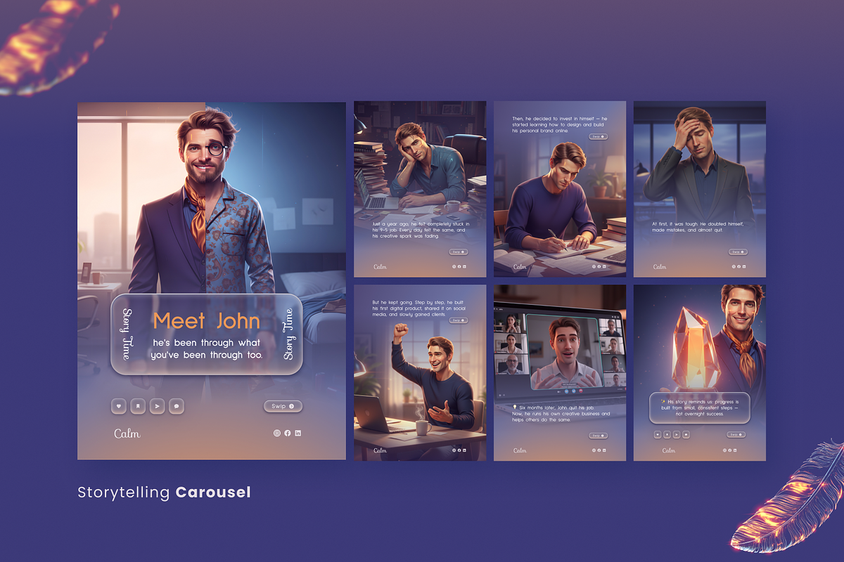 Life Coaching Social Media Templates preview 5