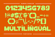 Saro Food - Bold Extrude Logo Font, a Sans Serif Font by Illushvara Design (Thumbnail 10 of 12)