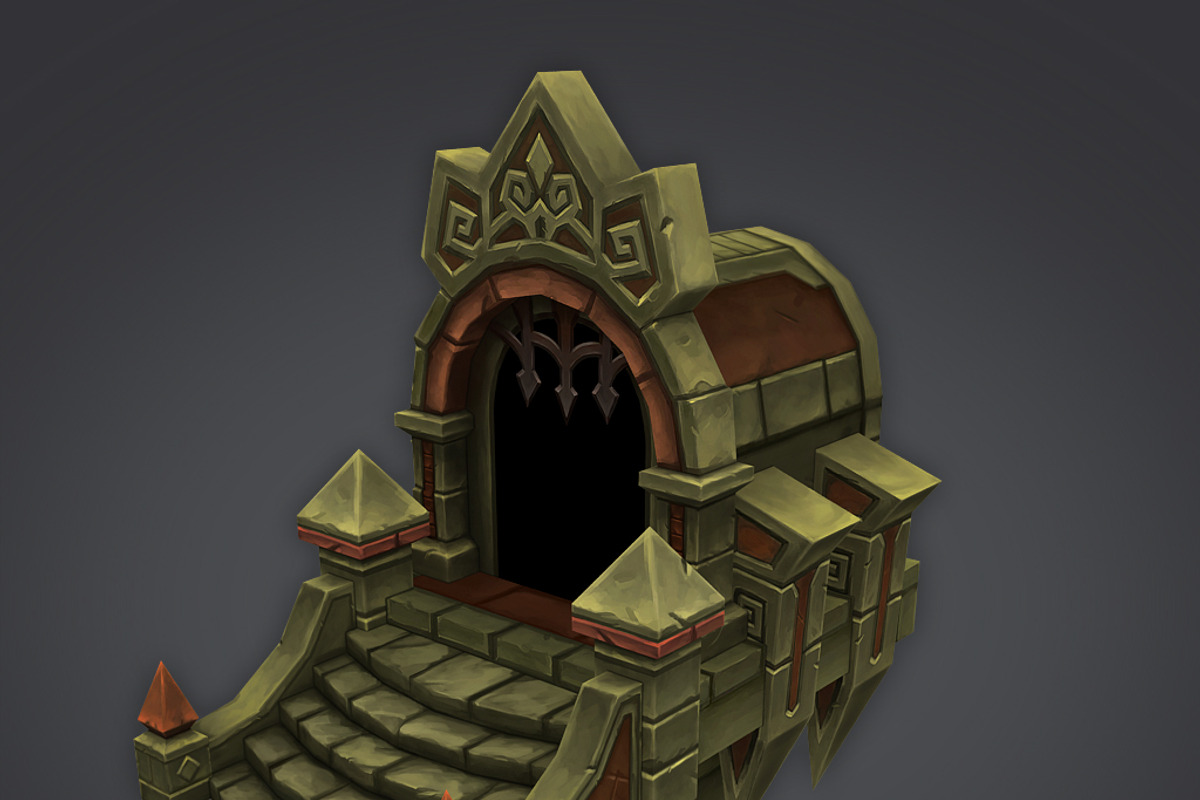 Cloudy Dungeon Set, an Architecture 3D Model by 3Dfancy (Photo 6 of 14)