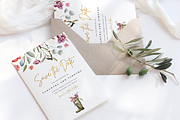 Wellington Boot Wedding Invite Suite, an Invitation Template by R Whitehurst Design (Thumbnail 2 of 6)