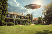 97 UFO objects flying in the sky, a Transportation Photo by Handmadefont (Thumbnail 53 of 101)
