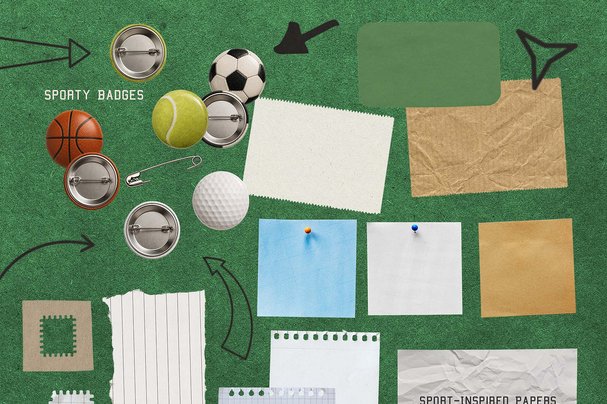 Sportfully Varsity Collection, an Object Graphic by DigARTbyHavroshka (Photo 13 of 15)