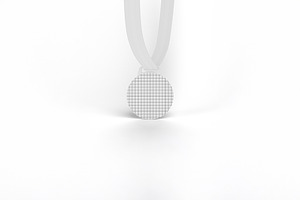 Cartoon Medal Mockup