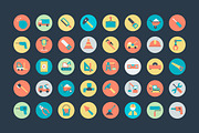 100+ Flat Construction Icons, a Duotone Icon by Vectors Market (Thumbnail 2 of 4)