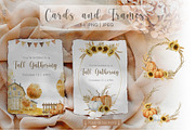 Autumn rustic watercolor - Fall set, an Illustration by Alisles (Thumbnail 6 of 12)
