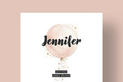 Balloon Bear Birth Announcement Card, a Card Template by Filip Studio (Thumbnail 3 of 3)