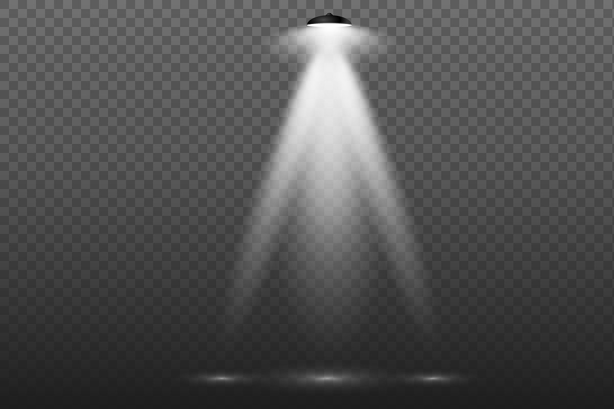 Transparent white smoke spotlight, an Object Graphic by hkmonir (Photo 1 of 3)
