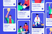 Young Leaders Dream Illustration Set, a Technology Illustration by Brickclay (Thumbnail 4 of 10)