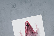 Watercolor Gothic Halloween, a Seasonal Illustration by Olga Koelsch (Thumbnail 12 of 12)