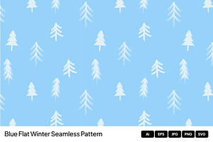 Winter Seamless Pattern Illustration