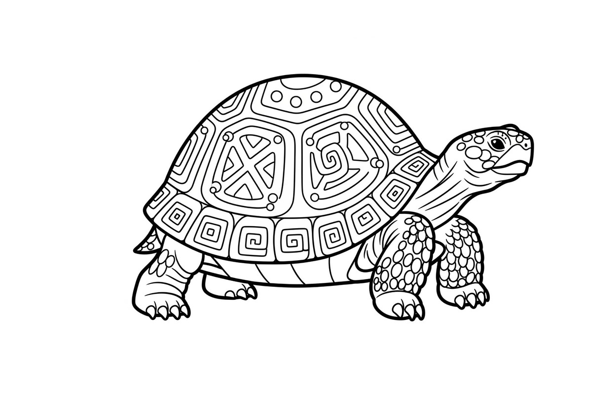 Turtle Line Art Illustration Bundle, an Illustration by Creativeshirt (Photo 5 of 48)