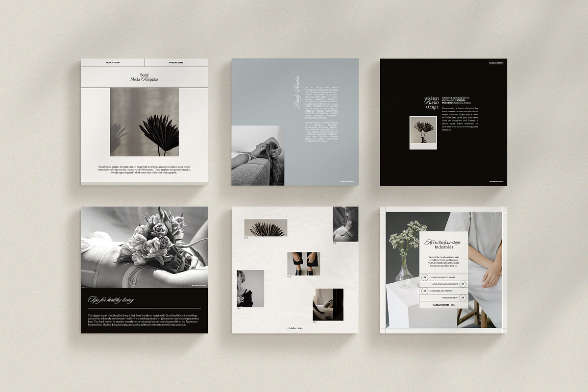 ISA / Social Media Kit (II), a Social Media Template by Wildnun Studio (Photo 7 of 19)