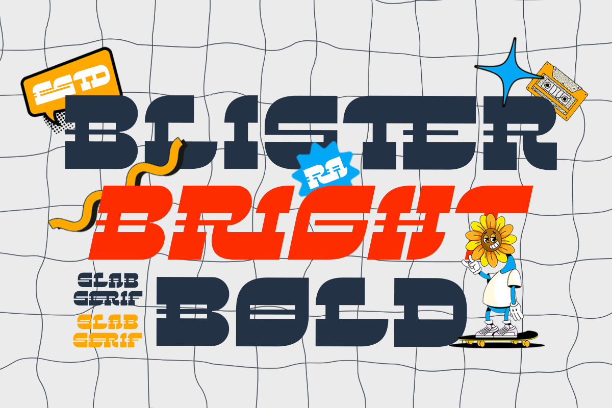 Exmora - Blocky Slab Display, a Slab Serif Font by Say Studio (Photo 6 of 11)