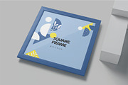 Square Picture Frame Mockups, an Advertising Mockup by megostudi0 (Thumbnail 5 of 7)