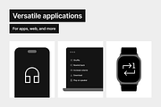 Media Controls Light - 58 icons, an Outline Icon by Pictomate (Thumbnail 4 of 7)
