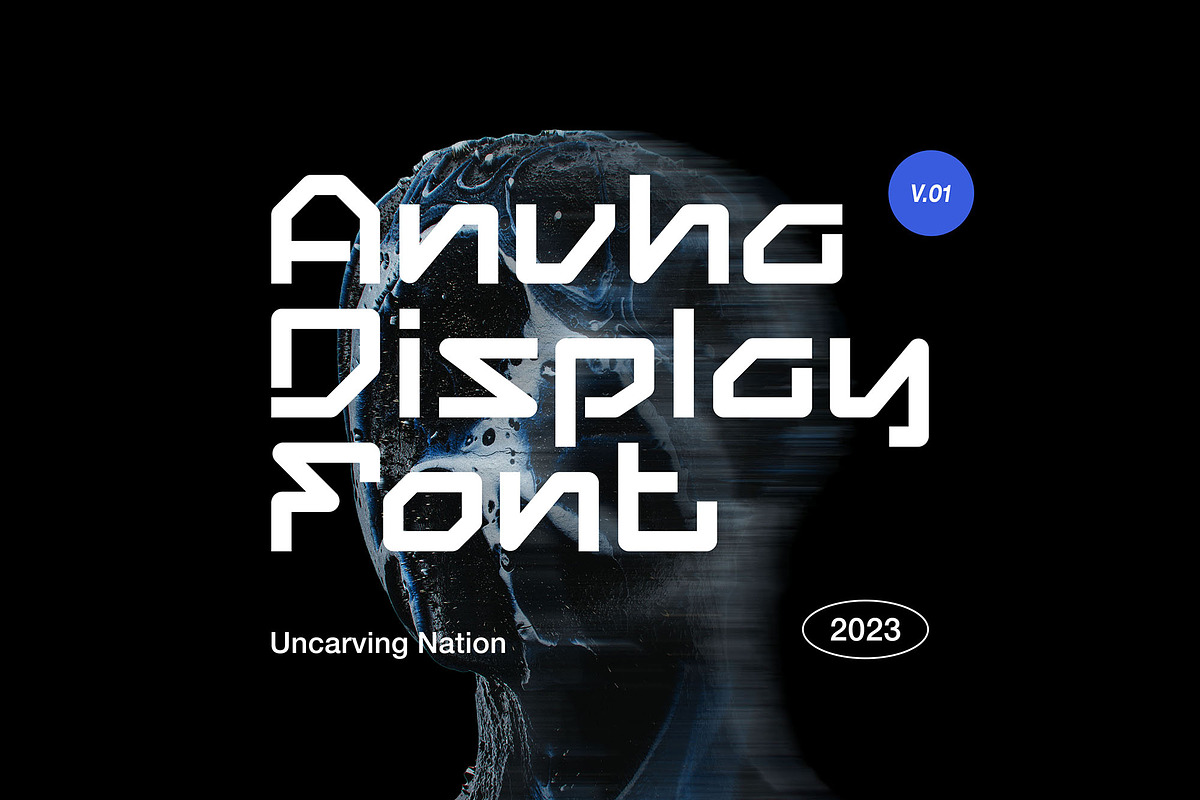 Anvha - Display Font, a Font by Uncarving (Photo 1 of 6)